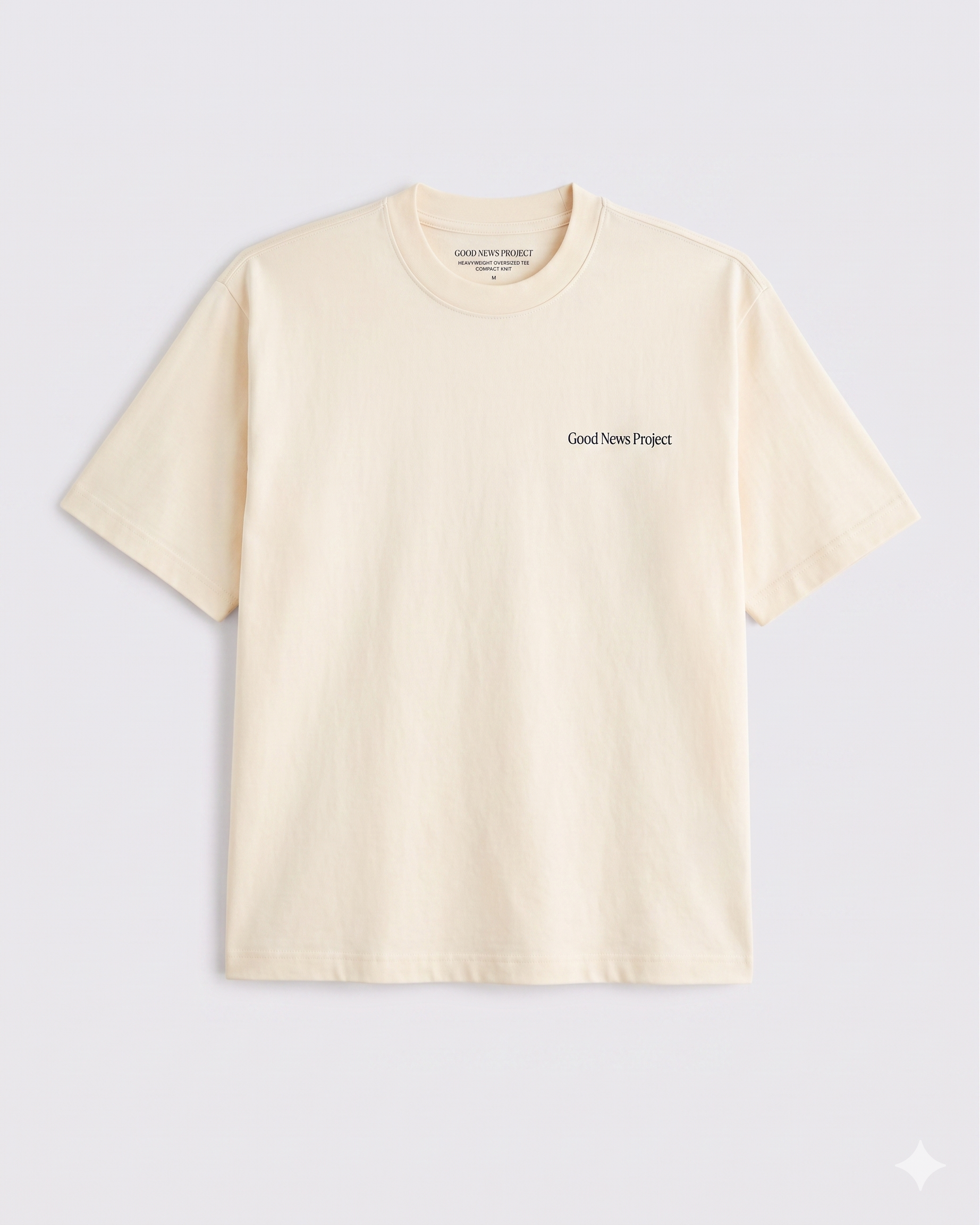 Heavyweight Drop Shoulder Cotton T-Shirt