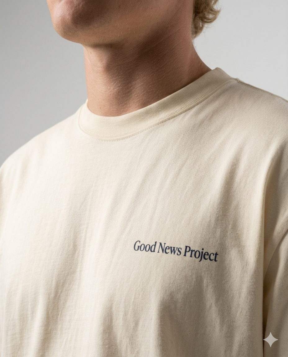Heavyweight Drop Shoulder Cotton T-Shirt